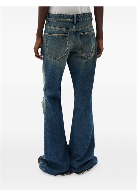 toos 5 pocket slim fit bootcut jeans woman blue ANN DEMEULEMEESTER | B0014029 FA743053